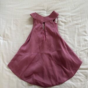 Pink Sleeveless Kids Dress